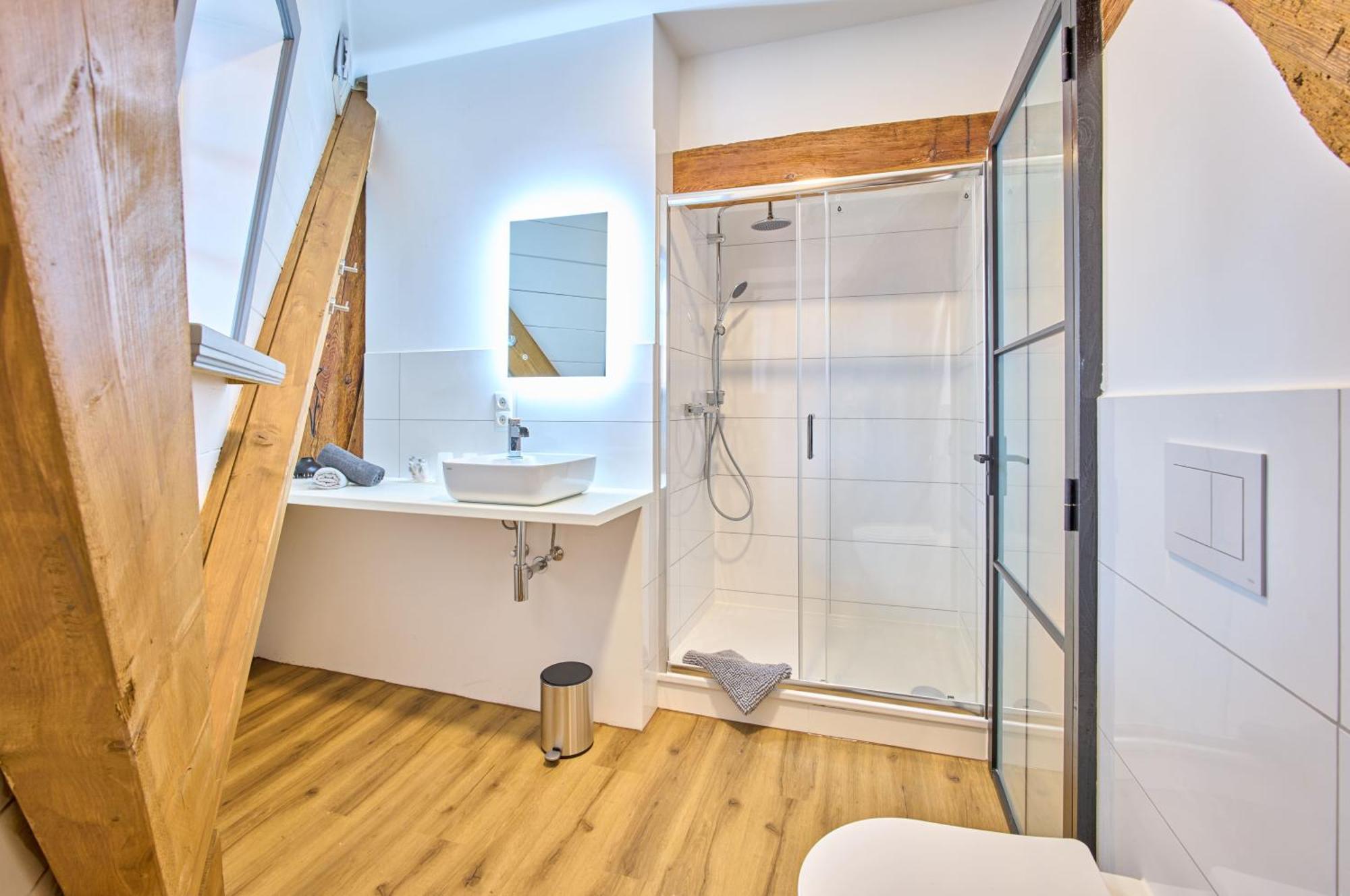 Moderne Ferienwohnungen In Einer Muehle Im Zentrum Flensburgs Exterior foto